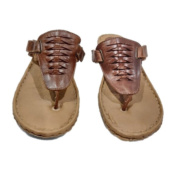 Lobo Solo Comfort Leather Sandals 25 US approx 7-8 Beachcore - Picture 9 of 9